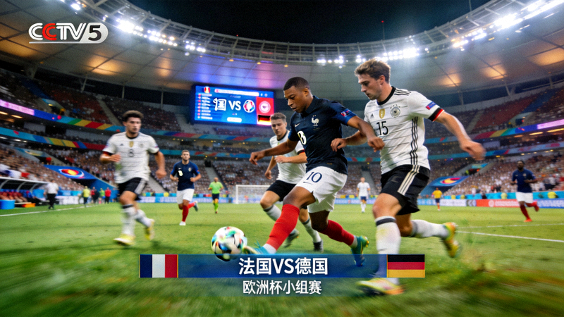 欧洲杯小组赛直播画面 - 法国队与德国队的精彩对决
